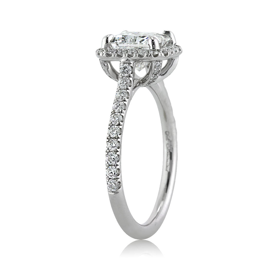 2.27ct Princess Cut Diamond Engagement Ring – Mark Broumand