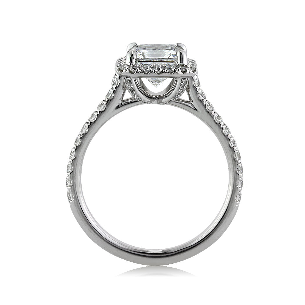 2.27ct Princess Cut Diamond Engagement Ring – Mark Broumand