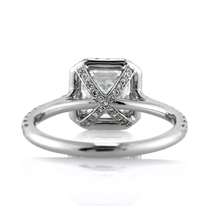 2.27ct Princess Cut Diamond Engagement Ring
