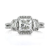 3.00ct Princess Cut Diamond Engagement Ring