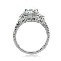 3.00ct Princess Cut Diamond Engagement Ring