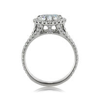 2.67ct Heart Shaped Diamond Engagement Ring