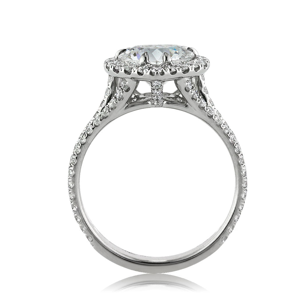 2.67ct Heart Shaped Diamond Engagement Ring