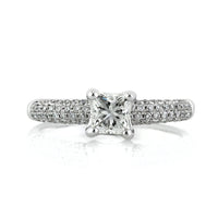 1.45ct Princess Cut Diamond Engagement Ring