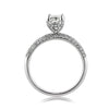 1.45ct Princess Cut Diamond Engagement Ring