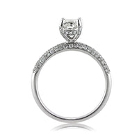 1.45ct Princess Cut Diamond Engagement Ring