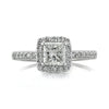 1.81ct Princess Cut Diamond Engagement Ring