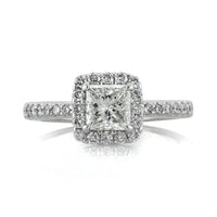 1.81ct Princess Cut Diamond Engagement Ring