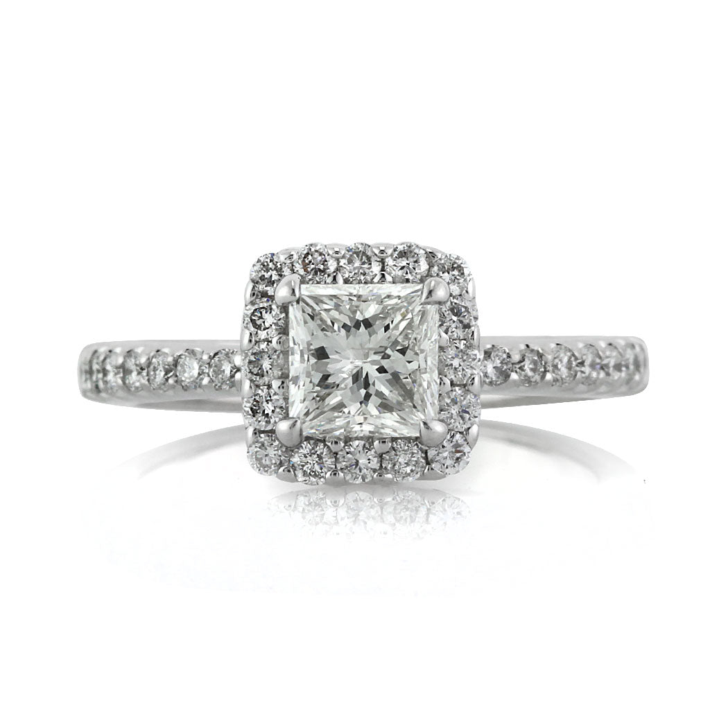 1.81ct Princess Cut Diamond Engagement Ring
