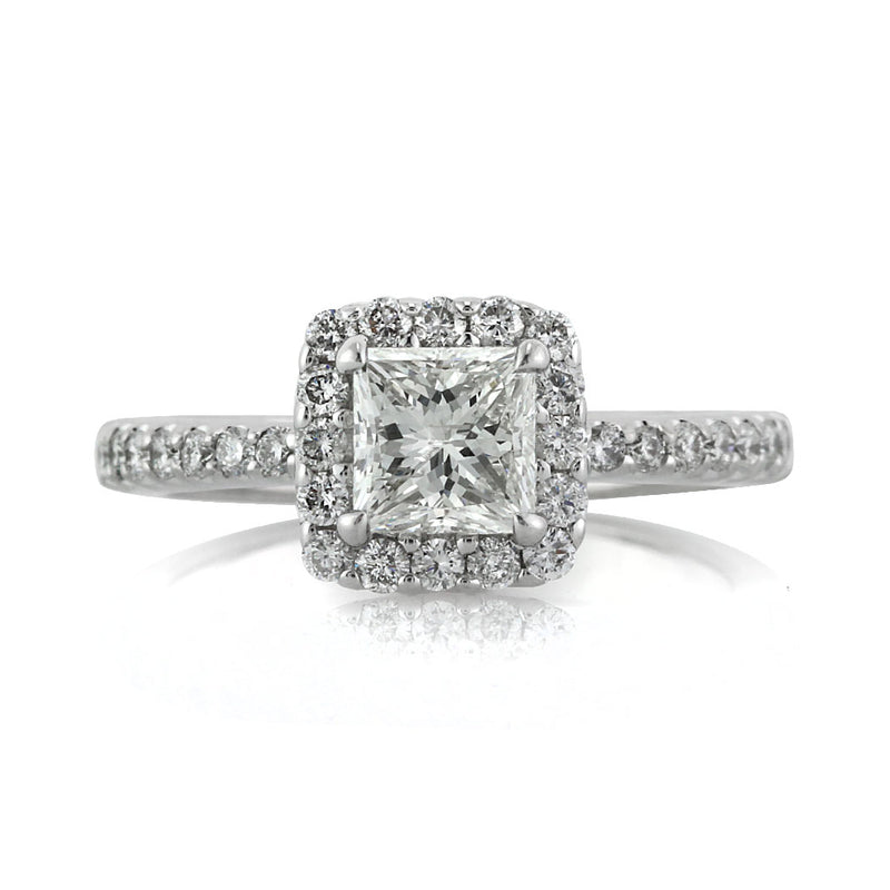 1.81ct Princess Cut Diamond Engagement Ring