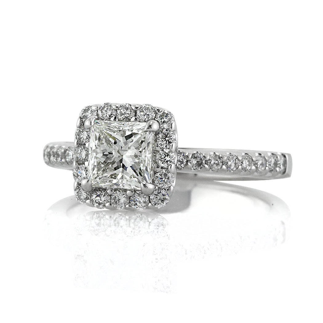 1.81ct Princess Cut Diamond Engagement Ring