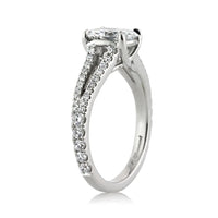 1.70ct Oval Cut Diamond Engagement Ring