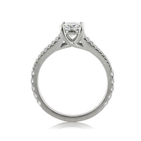 1.70ct Oval Cut Diamond Engagement Ring