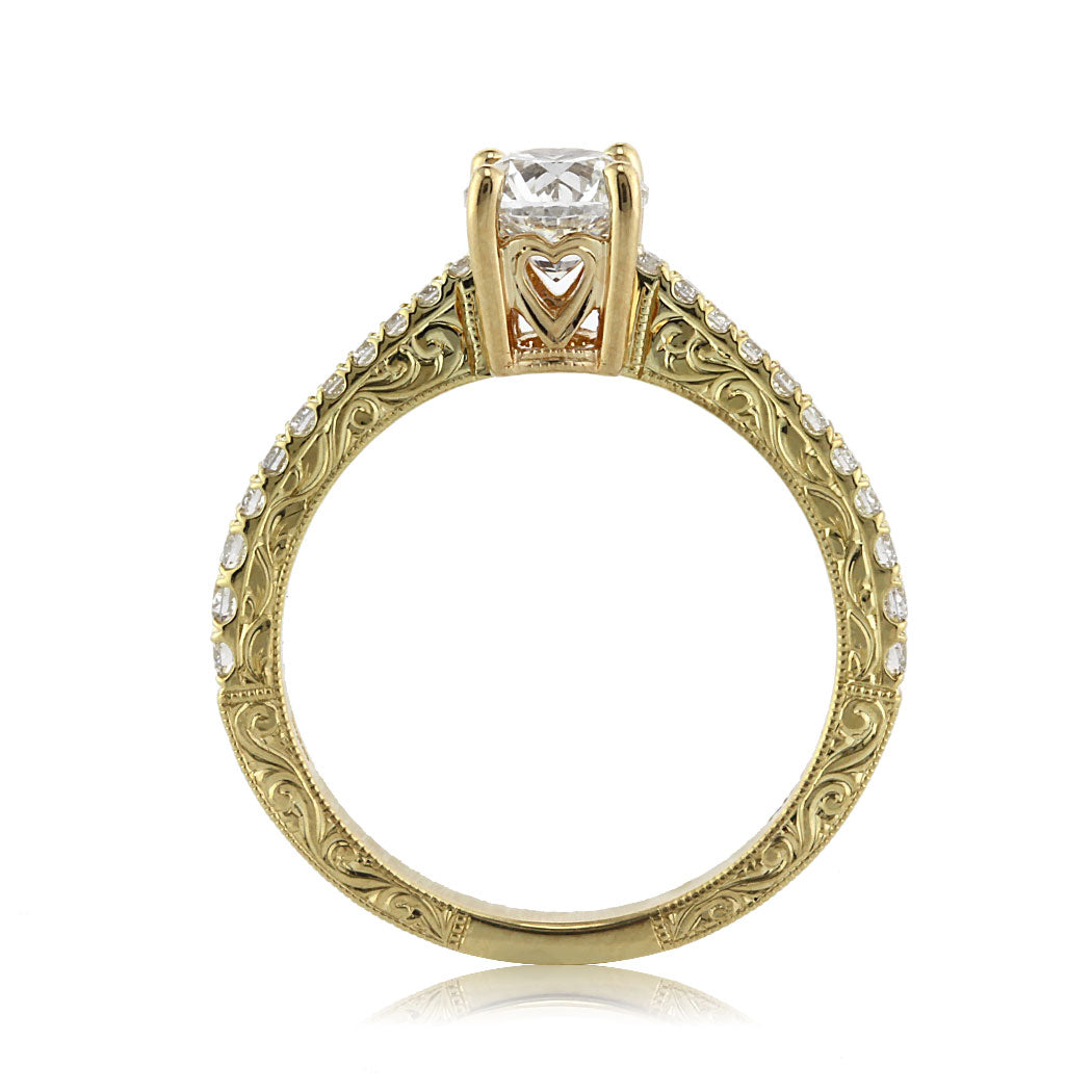 1.00ct Round Brilliant Cut Diamond Engagement Ring