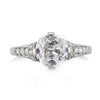 2.09ct Old Mine Cut Diamond Engagement Ring