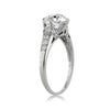 2.09ct Old Mine Cut Diamond Engagement Ring