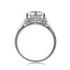 2.09ct Old Mine Cut Diamond Engagement Ring