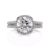 3.18ct Round Brilliant Cut Diamond Engagement Ring
