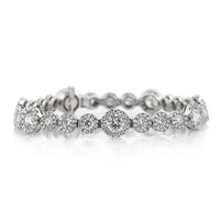 7.75ct Round Brilliant Cut Diamond Bracelet