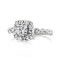 1.19ct Round Brilliant Cut Diamond Engagement Ring