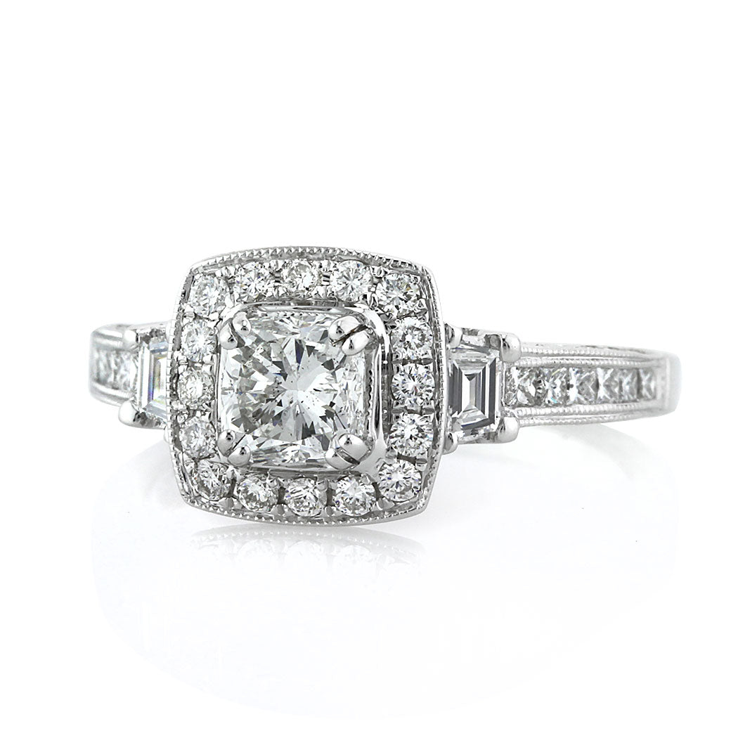1.75ct Cushion Cut Diamond Engagement Ring