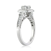 1.75ct Cushion Cut Diamond Engagement Ring