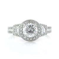1.69ct Round Brilliant Cut Diamond Engagement Ring