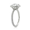 2.76ct Old Mine Cut Diamond Engagement Ring