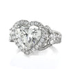 5.91ct Heart Shaped Diamond Engagement Ring