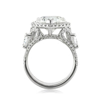 5.91ct Heart Shaped Diamond Engagement Ring