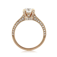 1.95ct Round Brilliant Cut Diamond Engagement Ring