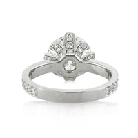 4.09ct Round Brilliant Cut Diamond Engagement Ring