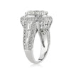 5.72ct Oval Cut Diamond Engagement Ring