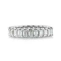 3.00ct Emerald Cut Diamond Eternity Band