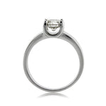 0.96ct Round Brilliant Cut Diamond Solitaire Engagement Ring