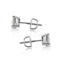 2.02ct Round Brilliant Cut Diamond Stud Earrings