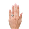 4.48ct Emerald Cut Diamond Engagement Ring