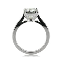 3.01ct Emerald Cut Diamond Solitaire Engagement Ring