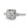 1.86ct Princess Cut Diamond Engagement Ring