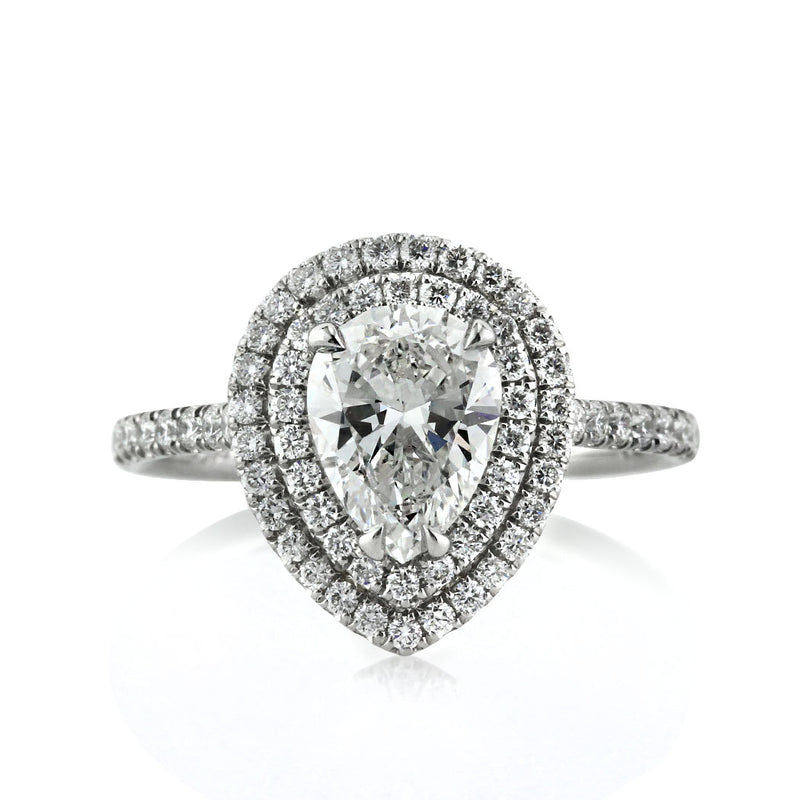 1.99ct Pear Shaped Diamond Engagement Ring