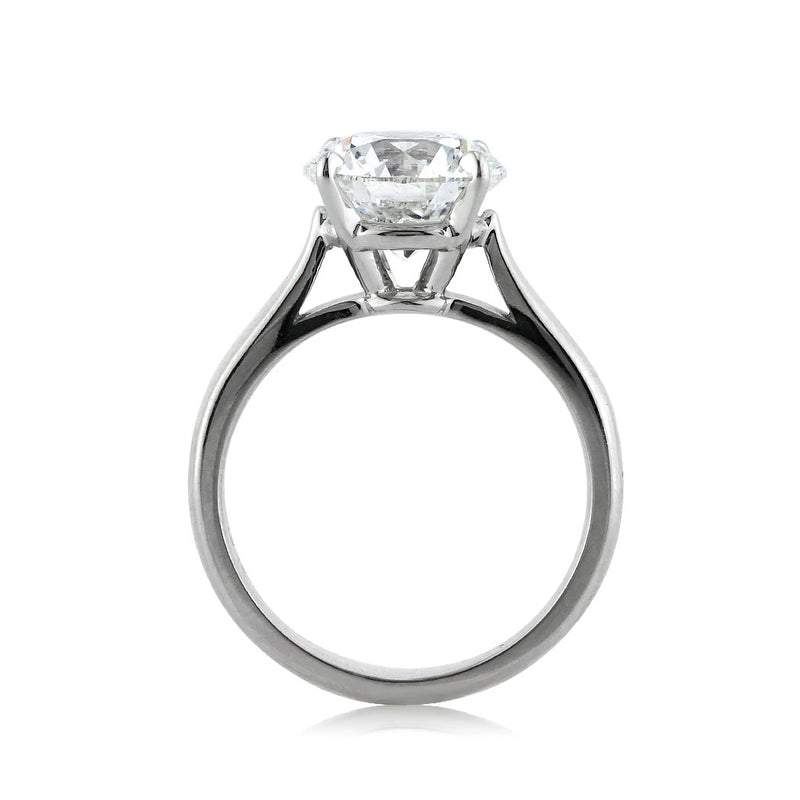 2.59ct Round Brilliant Cut Diamond Solitaire Engagement Ring