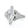 3.86ct Marquise Cut Diamond Engagement Ring