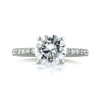 2.37ct Round Brilliant Cut Diamond Engagement Ring