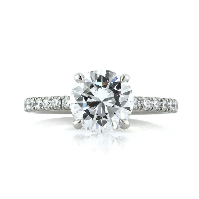 2.37ct Round Brilliant Cut Diamond Engagement Ring
