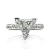 3.70ct Trillion Cut Diamond Engagement Ring