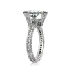 3.70ct Trillion Cut Diamond Engagement Ring