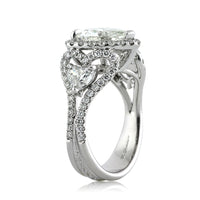 4.25ct Heart Shaped Diamond Engagement Ring