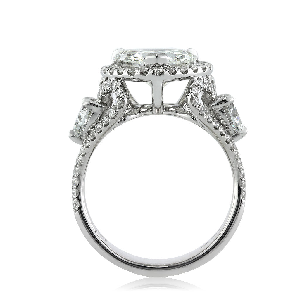 4.25ct Heart Shaped Diamond Engagement Ring
