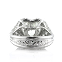 4.25ct Heart Shaped Diamond Engagement Ring