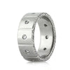 Men's 1.00ct Round Brilliant Cut Diamond Wedding Band in Platinum 8mm